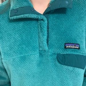 Teal Patagonia jacket
